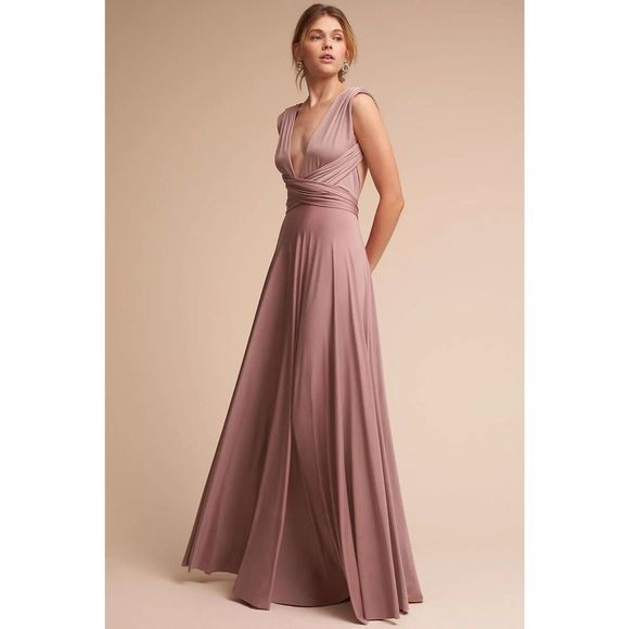 Anthropologie Two Birds Ginger Convertible Dress BHLDN X Twobirds